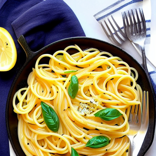 Pasta with Lemon Butter