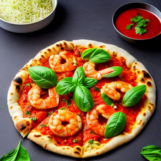 Goan Prawn Pizza