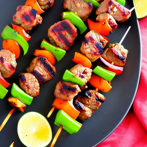 Spicy Beef Kebabs