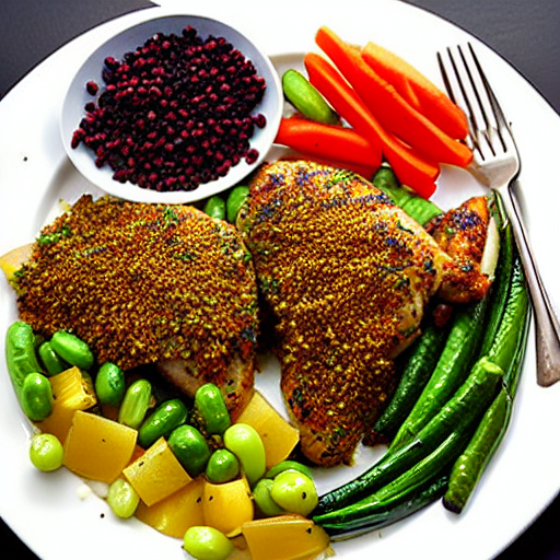 Baked Zaatar Chicken