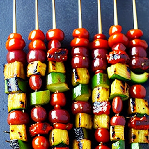 Grilled Vegetable Skewers