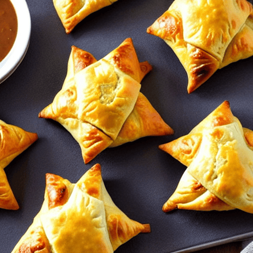 Curry Chicken Puffs
