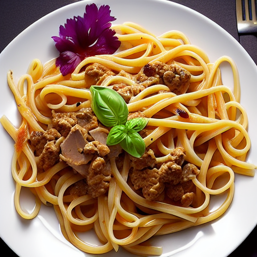 Pasta with Duck and Cheese