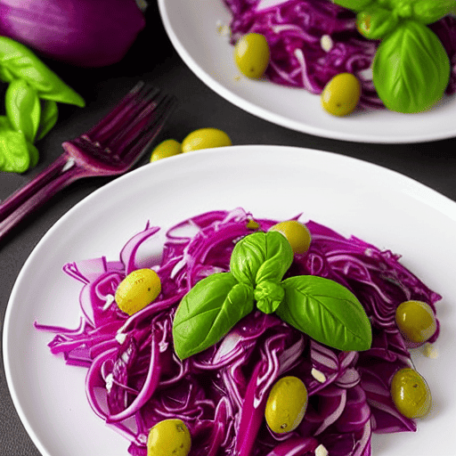 Cavolo Rosso in Insalata