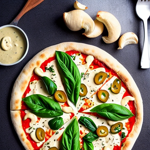Vegan White Pizza