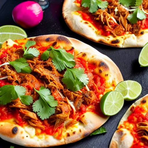 Pizzas de Tinga