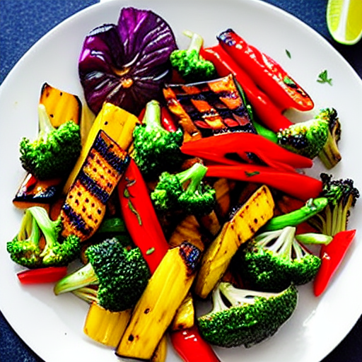 Szechuan Grilled Vegetables