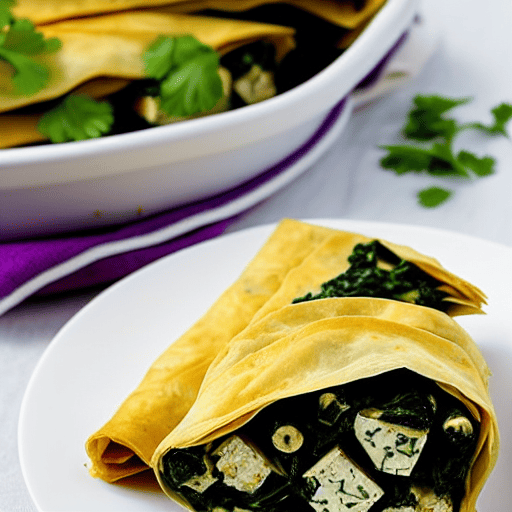 Spanakopita with Tofu