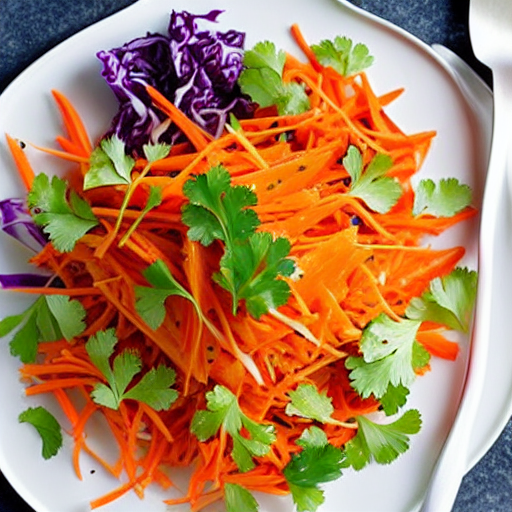 Cabbage and Carrot Salad