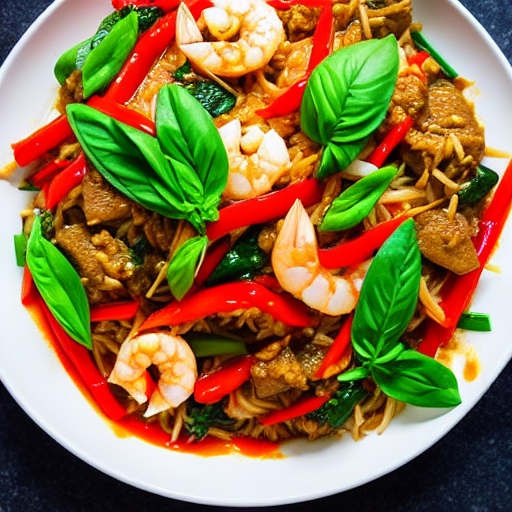 Pad Krapow Talay