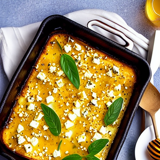 Baked Feta with Honey