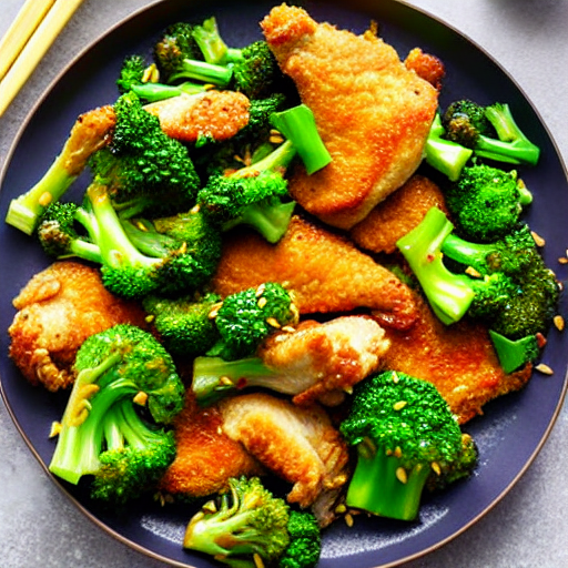 Crispy Chicken and Broccoli Stir-Fry