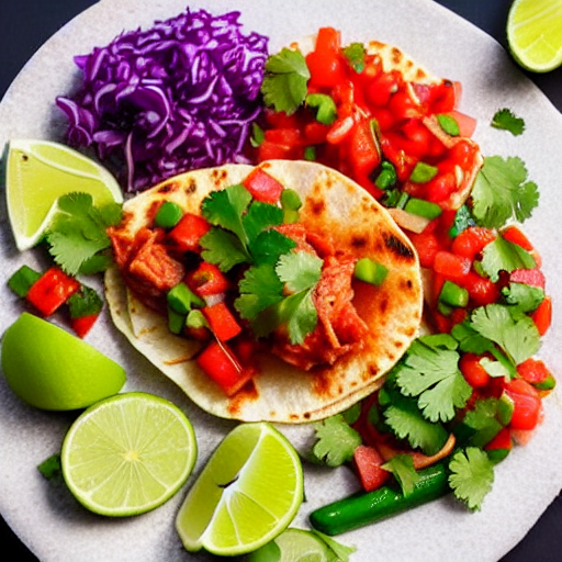 Tlayudas con Ceviche