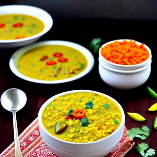 Vegetable Khichdi Soup