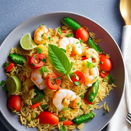 Seafood Pilaf