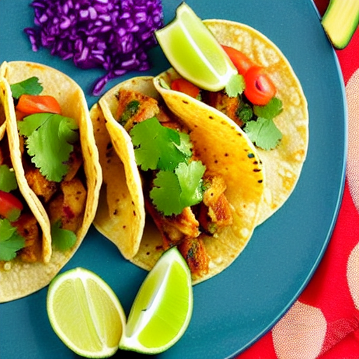 Tacos de Pescado al Chipotle y Limón