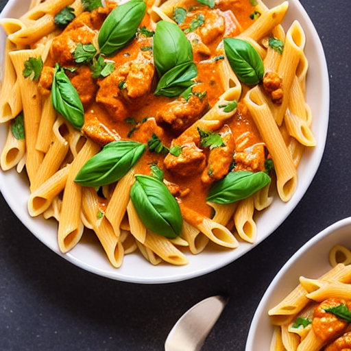 Keto Butter Chicken Pasta