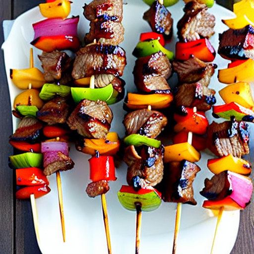 Teriyaki Beef Kabobs