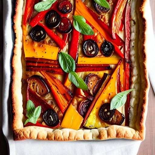 Roasted Vegetable Tart