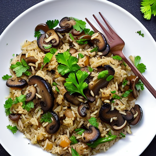 Mushroom Rice