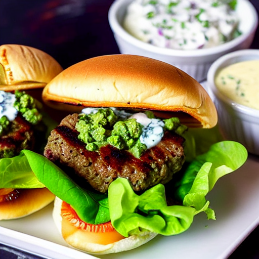 Keto Gyro Burger