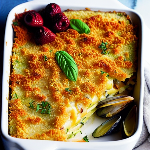 Vegan Gratin de Fruits de Mer