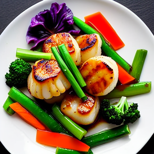 Stir-Fried Scallops