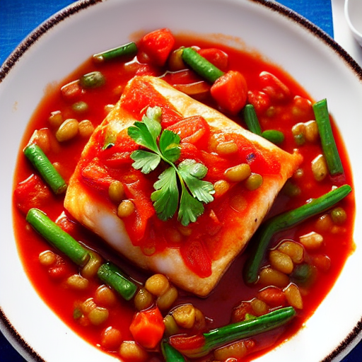 Bacalao con Tomate