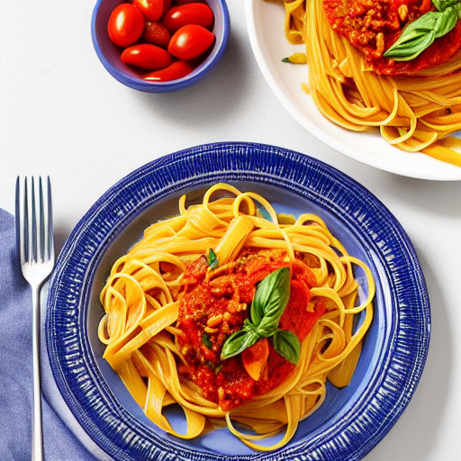 Pasta con Seppie e Pomodoro
