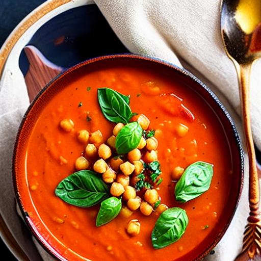Tomato and Chickpea Soup