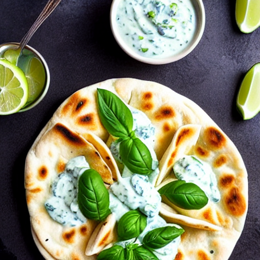Pita with Tzatziki