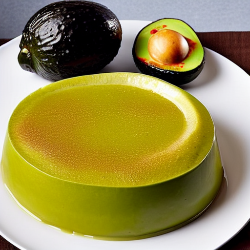 Flan de Aguacate