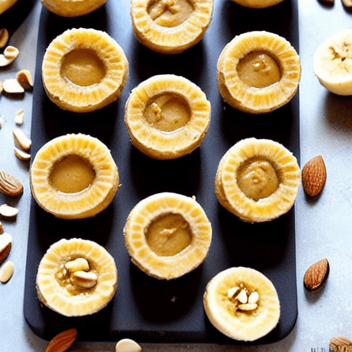 Nut Butter Banana Bites