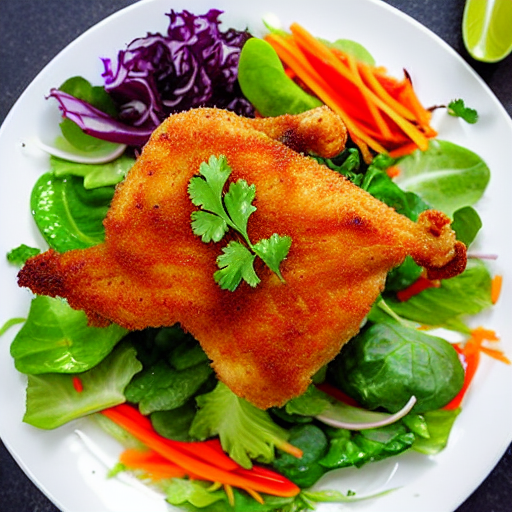 Crispy Chicken Salad
