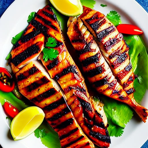 Spiced Grilled Fish