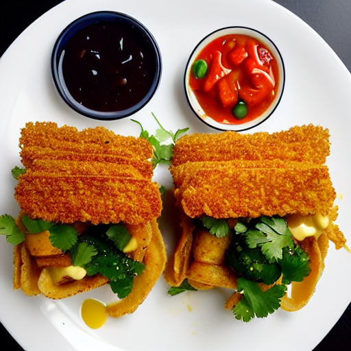 Bocadillo de Calamares Vegano