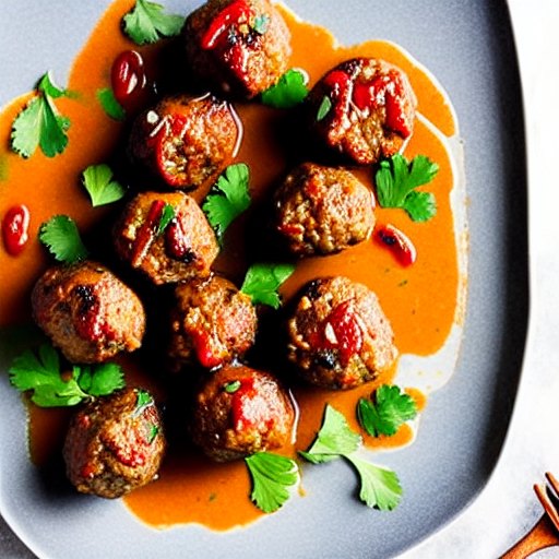 Keto Thai Meatballs
