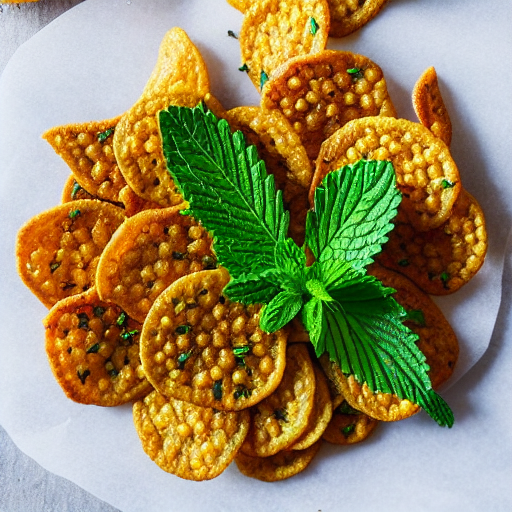 Nettle Leaf Crisps