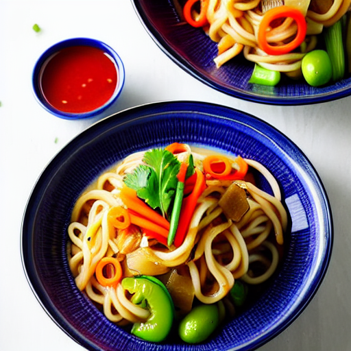 Udon with Vegetables