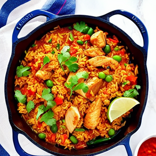 Halal Chicken Jambalaya