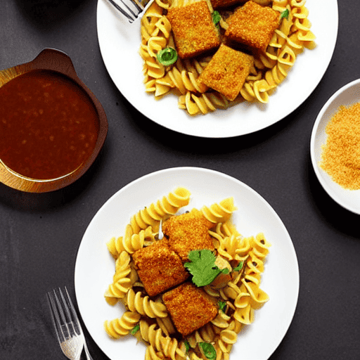 Katsu Curry Pasta