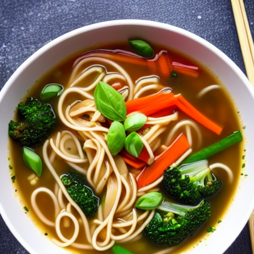 Vegan Noodle Soup