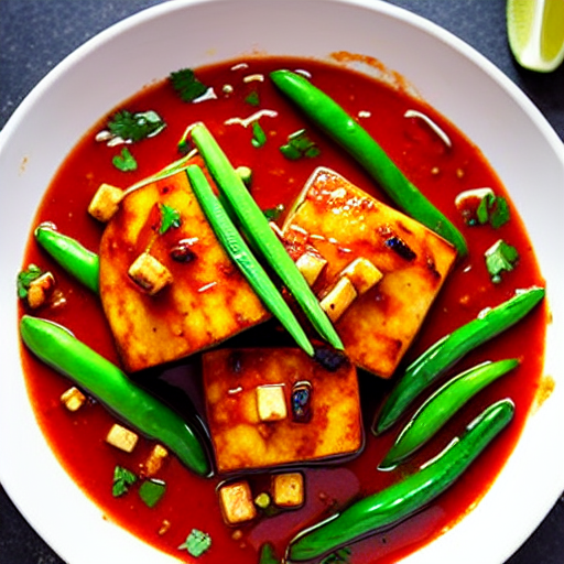 Chili Garlic Tofu 'Shrimp'