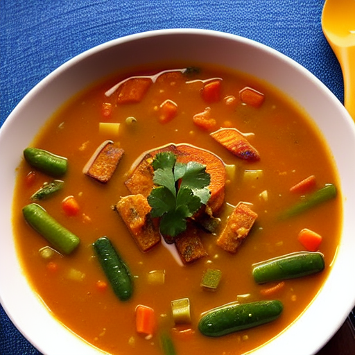 Sopa de Almejas Vegetariana