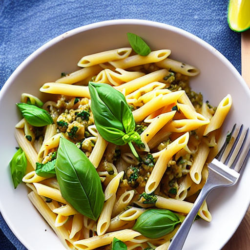 Pasta with Basil