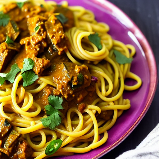 Keto Eggplant Bharta Pasta