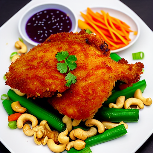 Crispy Chicken with Cashews