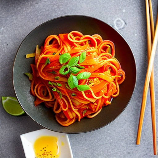 Kimchi Noodles