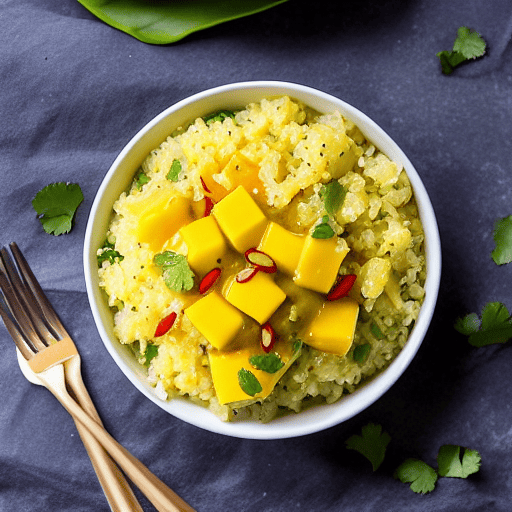 Keto Mango Sticky Rice