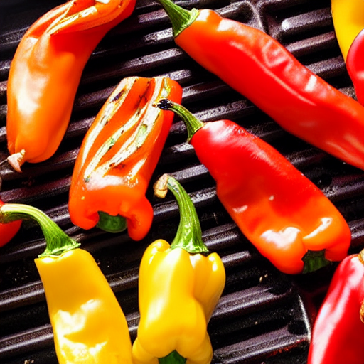 Grilled Peppers